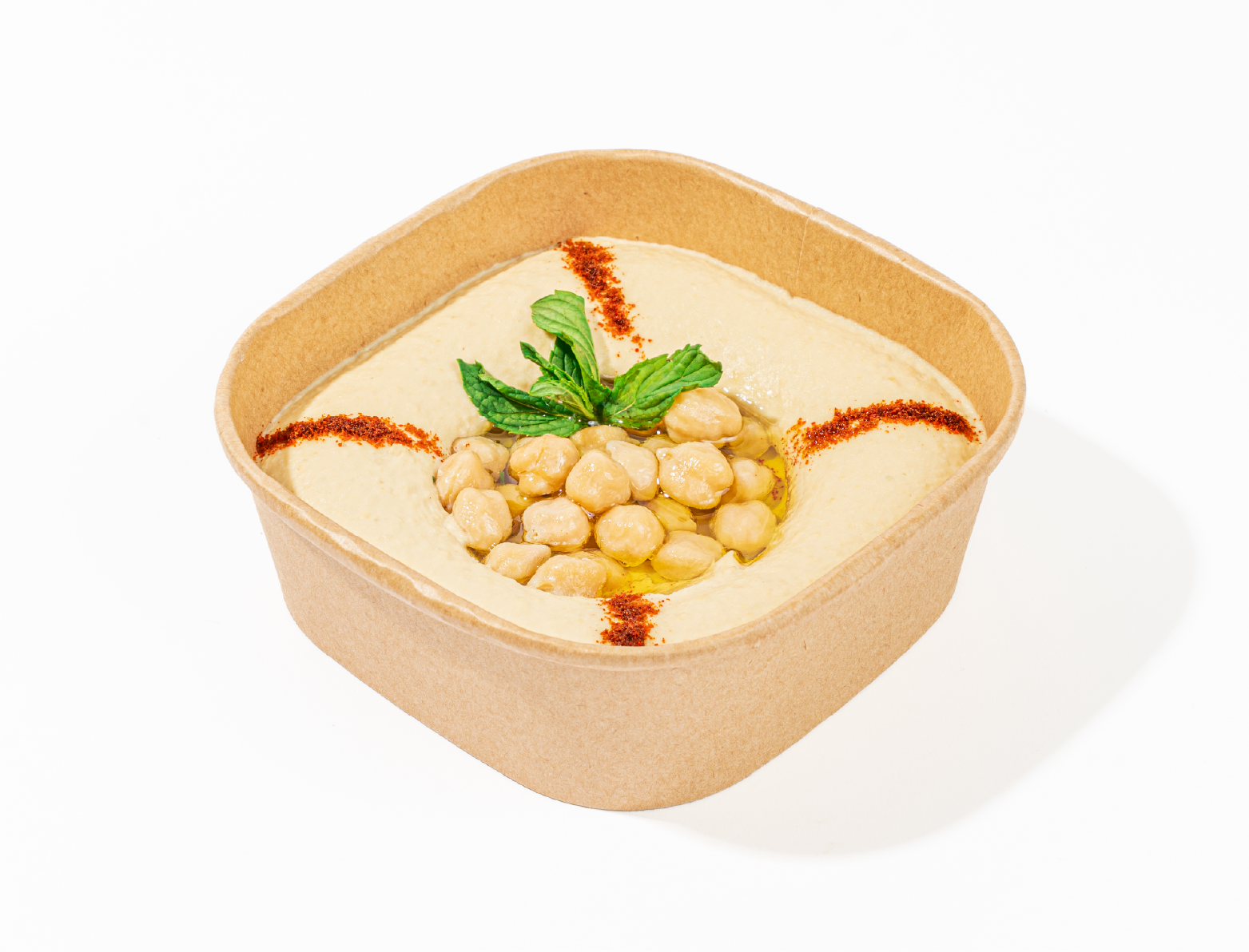 Chickpeas musabaha with bread