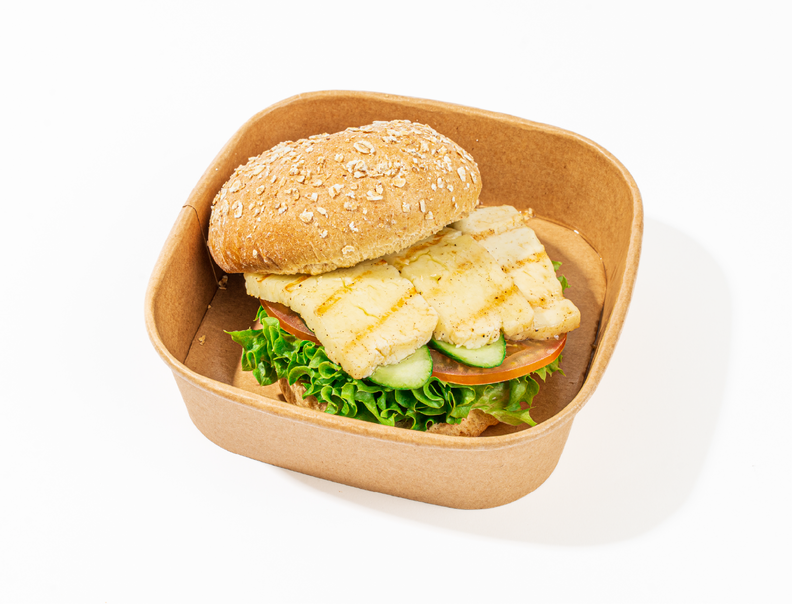 Grilled Halloumi Burger