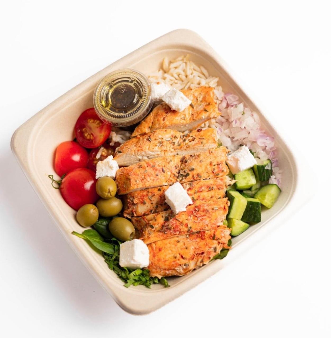 Chicken Gyros With Tzatziki Sauce