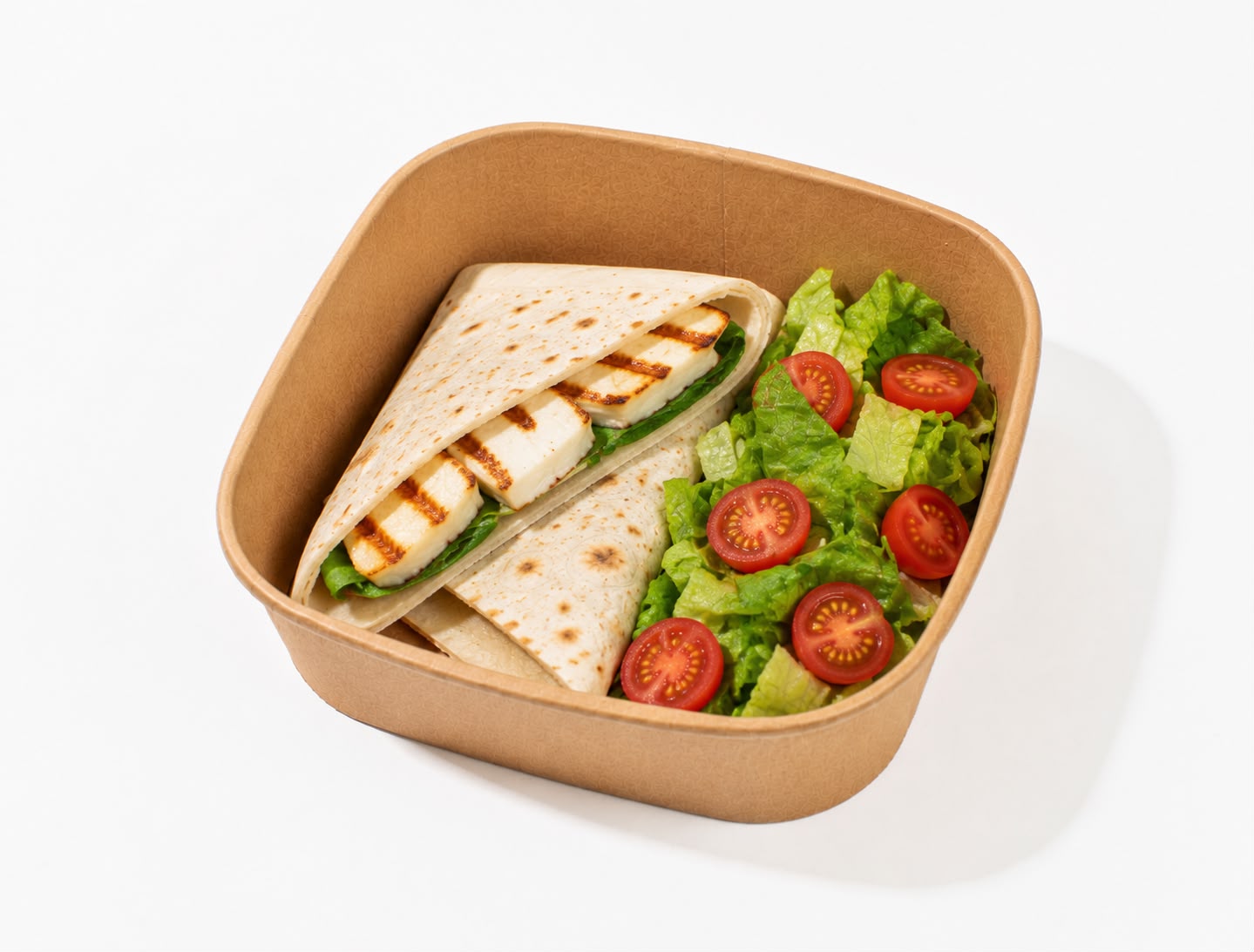 Halloumi Egg Wrap