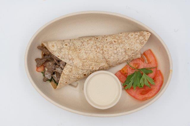 Veal Shawarma Sandwich