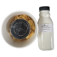 Corn Flakes With Skimmed Milk