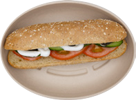 Cottage Cheese BellPepper Olive Sandwich