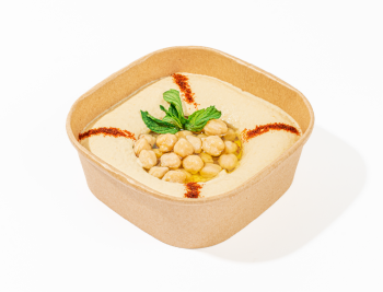 Chickpeas musabaha with bread