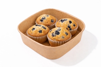 Muffin With Detox Juice