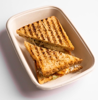 Skimmed Labna With Brown Toast