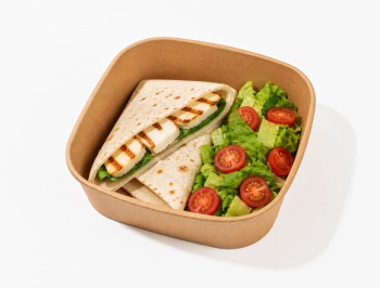 Halloumi Egg Wrap