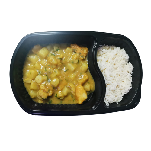 Fish Curry With Rice