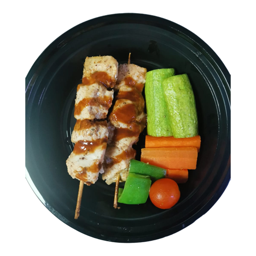 Chicken Sticks With BBQ