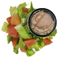 Grapefruit Green Salad ( Strawberry Vinaigrette ) 