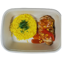 Chicken Mexican With Yellow Rice
