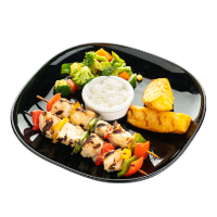 Healthy Tawook Plate