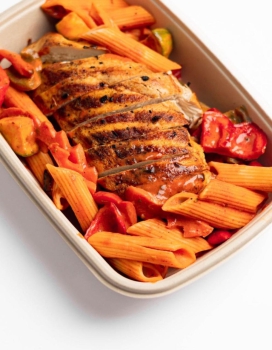 Stuffed Chicken With Red Sauce