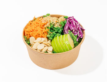 Dr.Salad #1 (Cabbage+Carrot+Apple) ( Ginger turmeric dressing )