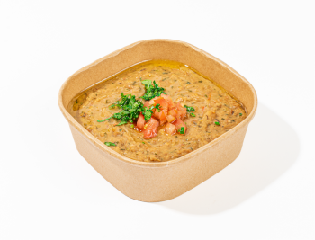 Foul Mudammas (Fava beans) With Bread